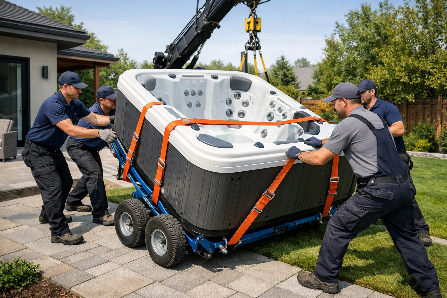 How to Find Hot Tub Movers